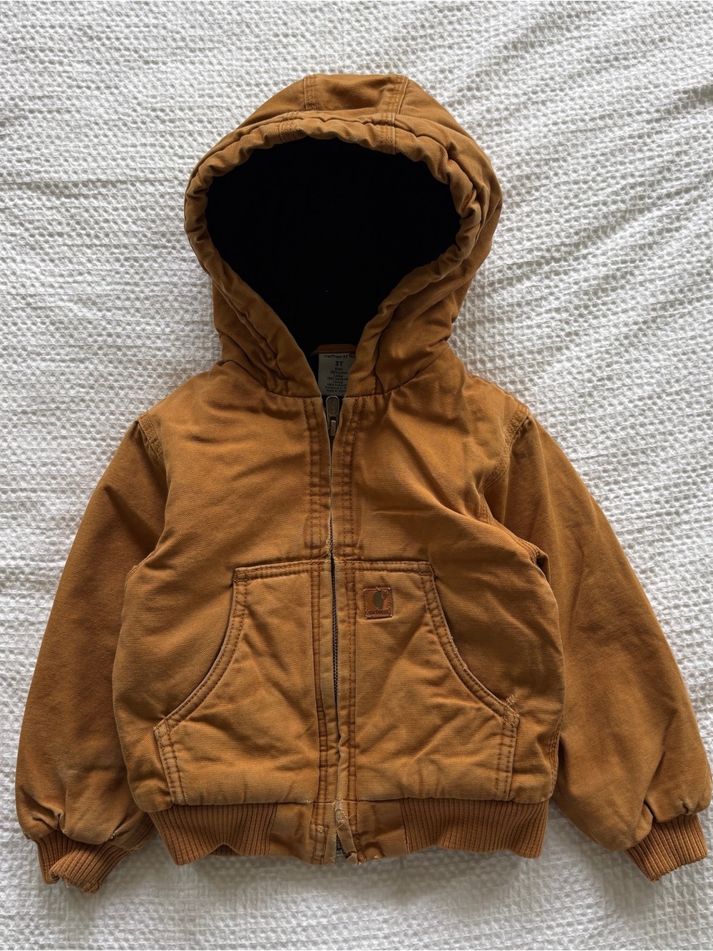 Kids Carhartt Hooded Work-Style Jacket